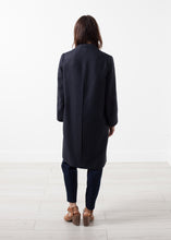Load image into Gallery viewer, Woven Pleat Back Coat