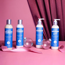 Load image into Gallery viewer, Vanilla Berry Wash + Go System with Organic Castor Oil for Strengthening Hair (Step 1 - 4)